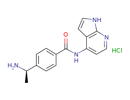 (R)-4-(1-aminoethyl)-N-(1H-pyrrolo[2,3-b]pyridin-4-yl)benzamide dihydrochloride