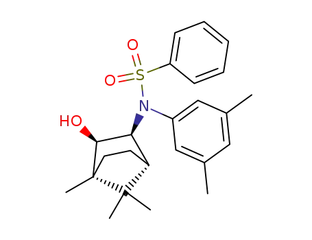 Molecular Structure of 87360-02-9 ([N-benzenesulfonyl-N-(3,5-dimethylphenyl)amino]-2-bornanol)