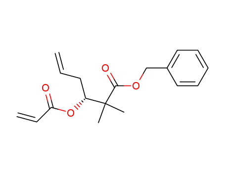 (R)-3-Acryloyloxy-2,2-dimethyl-hex-5-enoic acid benzyl ester