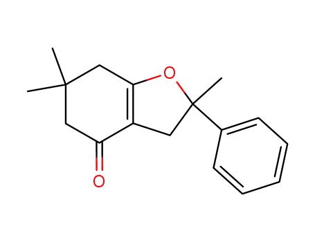 Molecular Structure of 92912-82-8 (4(2H)-Benzofuranone, 3,5,6,7-tetrahydro-2,6,6-trimethyl-2-phenyl-)