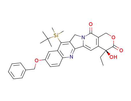 7-tert-butyldimethylsilyl-10-phentylmethoxy-camptothecin