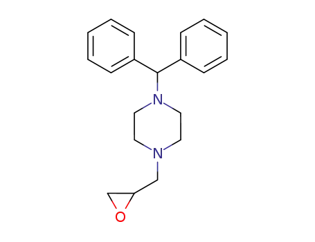 1-(Diphenylmethyl)-4-[(oxiran-2-yl)methyl]piperazine