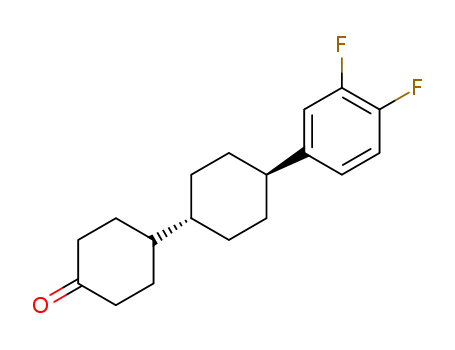 4-[4-trans-(3,4-Diflourphenyl)-cyclohexyl]-cyclohexanon 147622-85-3