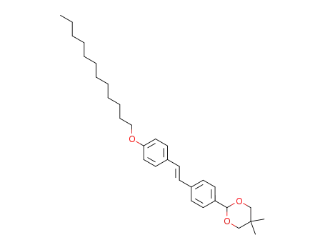 2-{4-[(E)-2-(4-Dodecyloxy-phenyl)-vinyl]-phenyl}-5,5-dimethyl-[1,3]dioxane