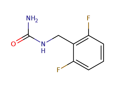 Molecular Structure of 17751-24-5 ((2,6-Difluoro-benzyl)-urea)