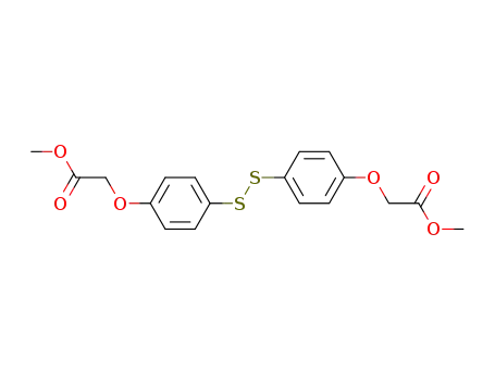 methyl [4-(4-[methoxycarbonylmethoxy]phenyldithio)phenoxy]acetate