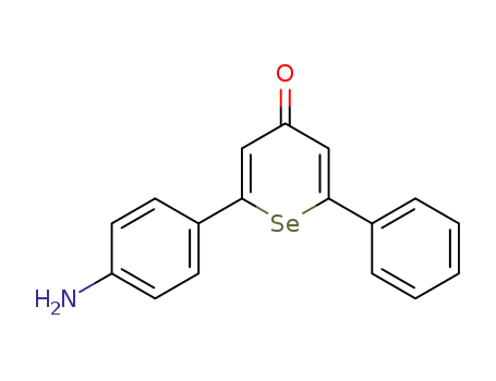 Δ-4H-2-(4-aminophenyl)-6-phenylselenopyran-4-one