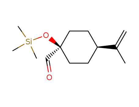 cis-4-isopropenyl-1-trimethylsilyloxycyclohexanecarbaldehyde