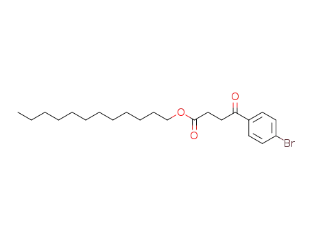 Molecular Structure of 375826-30-5 (dodecyl 4-(4-bromophenyl)-4-oxobutanoate)