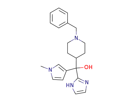 4-Piperidinemethanol,
a-1H-imidazol-2-yl-a-(1-methyl-1H-pyrrol-3-yl)-1-(phenylmethyl)-