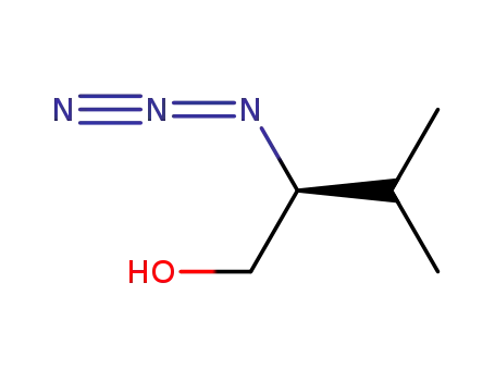 Molecular Structure of 848828-69-3 (1-Butanol, 2-azido-3-methyl-, (2S)-)