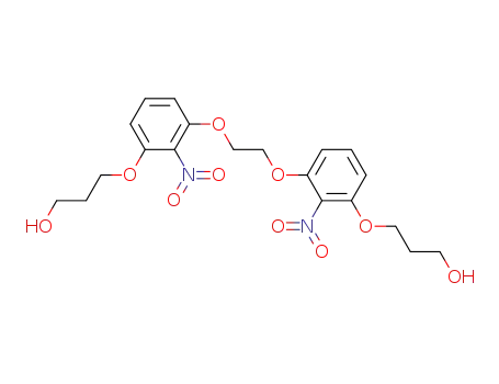 1-Propanol, 3,3'-[1,2-ethanediylbis[oxy(2-nitro-3,1-phenylene)oxy]]bis-