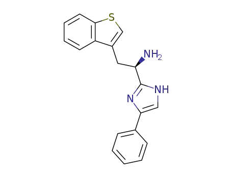 (1R)-2-(1-benzothiophen-3-yl)-1-(4-phenyl-1H-imidazol-2-yl)-1-ethanamine dihydrochloride
