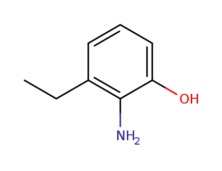 Molecular Structure of 398136-39-5 (2-amino-3-ethylphenol)