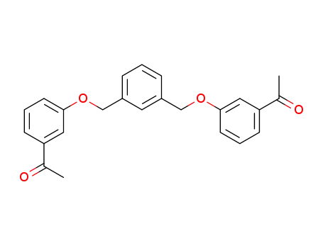 Ethanone, 1,1'-[1,3-phenylenebis(methyleneoxy-3,1-phenylene)]bis-