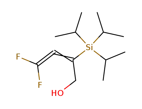 2,3-Butadien-1-ol, 4,4-difluoro-2-[tris(1-methylethyl)silyl]-