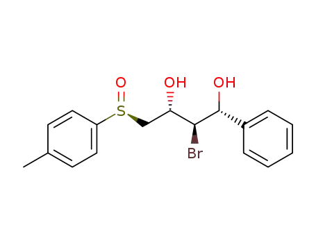 1,3-Butanediol, 2-bromo-4-[(S)-(4-methylphenyl)sulfinyl]-1-phenyl-,
(1R,2R,3S)-