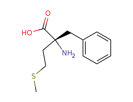 Molecular Structure of 105743-56-4 (D-Phenylalanine, a-[2-(methylthio)ethyl]-)