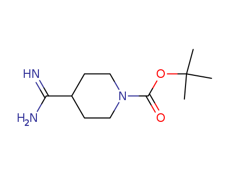 1-Piperidinecarboxylic acid, 4-(aminoiminomethyl)-, 1,1-dimethylethyl ester