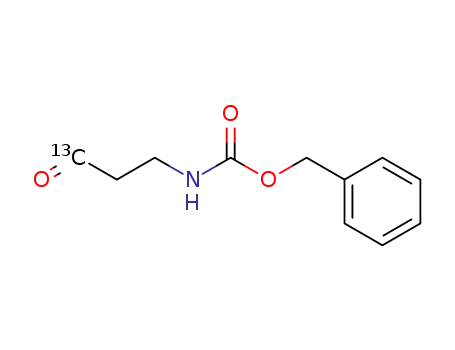 [1-<sup>(13)</sup>C]-3-[(benzyloxycarbonyl)amino]propanal