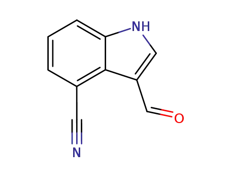 3-formyl-1H-indole-4-carbonitrile