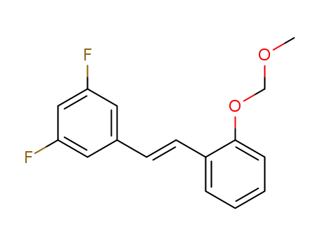 Benzene, 1,3-difluoro-5-[(1E)-2-[2-(methoxymethoxy)phenyl]ethenyl]-