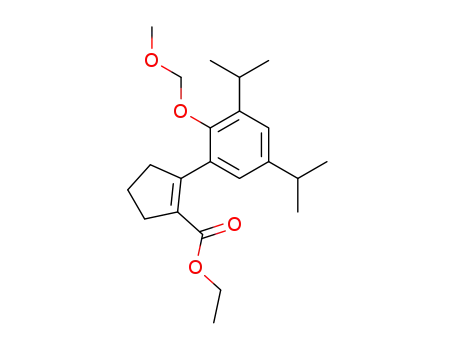 ethyl-2-[3,5-di-iso-propyl-2-(methoxymethoxy)benzene] cyclopentene-1-carboxylate