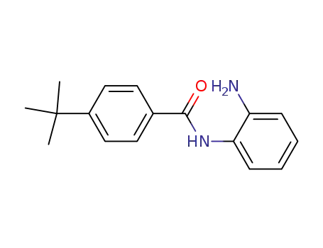 Molecular Structure of 219492-28-1 (N-(2-aminophenyl)-4-tert-butylbenzamide)