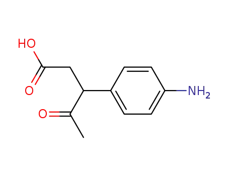 3-p.aminophenyl-4-oxopentanoic acid