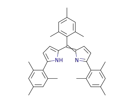 Molecular Structure of 1114543-34-8 (1,5,9-trimesityldipyrromethene)