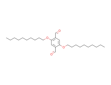 Molecular Structure of 129080-34-8 (1,4-Benzenedicarboxaldehyde, 2,5-bis(decyloxy)-)