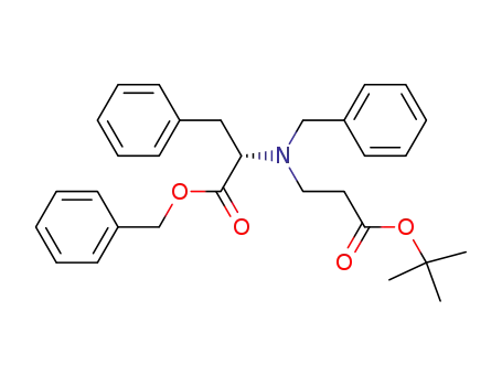 L-Phenylalanine,
N-[3-(1,1-dimethylethoxy)-3-oxopropyl]-N-(phenylmethyl)-, phenylmethyl
ester