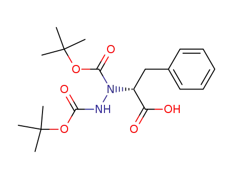 (R)-2-[N,N'-bis-(tert-butoxycarbonyl)hydrazino]-3-phenylpropanoic acid