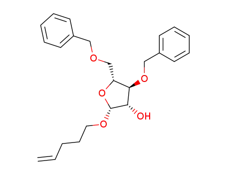 pent-4-enyl 3,5-di-O-benzyl-β-D-arabinofuranoside