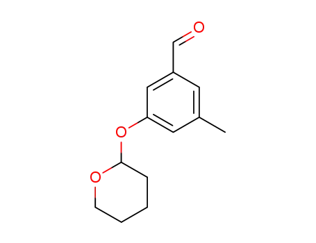 3-methyl-5-(2-tetrahydropyranyloxy)benzaldehyde
