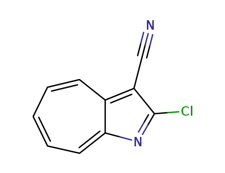 Cyclohepta[b]pyrrole-3-carbonitrile, 2-chloro-