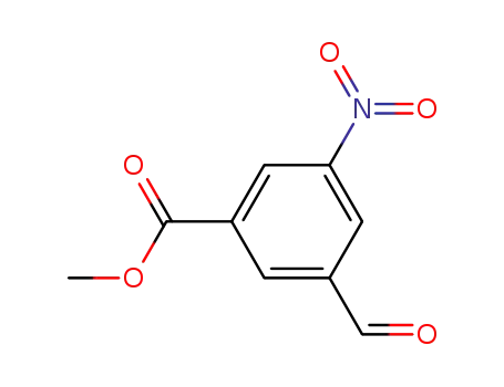 Molecular Structure of 172899-78-4 (METHYL 3-FORMYL-5-NITROBENZOATE)