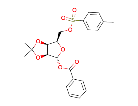 1-O-benzoyl-2,3-O-isopropylidene-5-O-(p-tolylsulfonyl)-α-D-lyxofuranose
