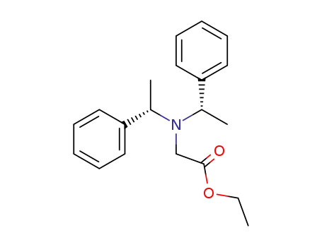 ethyl (S,S)-(-)-N,N-bis(α-methylbenzyl)glycinate