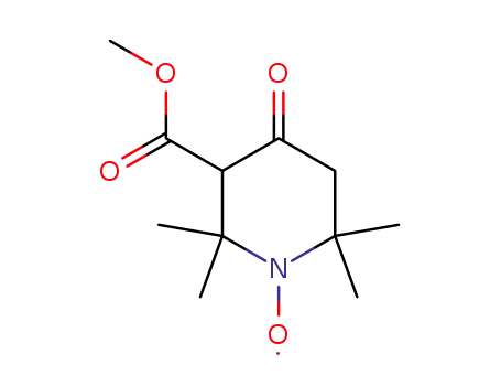 3-Carboxymethyl-1-oxyl-2,2,6,6-tetramethyl-4-piperidone
