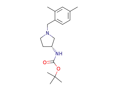 Carbamic acid, [(3R)-1-(2,4-dimethylphenyl)-3-pyrrolidinyl]-,
1,1-dimethylethyl ester