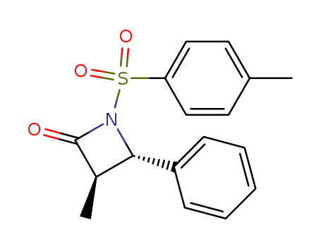 (3R,4S)-3-methyl-4-phenyl-1-tosylazetidin-2-one