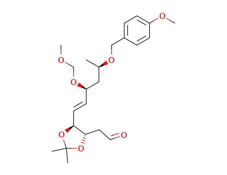 (3S,4S,5E,7S,9R)-3.4-(dimethylmethylenedioxy)-9-(4-methoxybenzyloxy)-7-(methoxymethoxy)-5-decenal