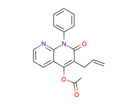 1-Phenyl-3-(2-propenyl)-4-acetoxy-1,8-naphthyridin-2(1H)-one