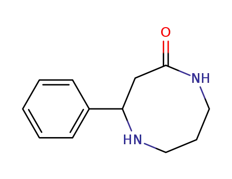 Molecular Structure of 88909-10-8 (1,5-Diazocin-2(1H)-one, hexahydro-4-phenyl-)
