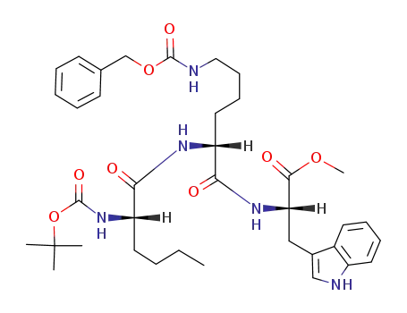 Boc-Nle-D-Lys(Z)-Trp-OCH<sub>3</sub>
