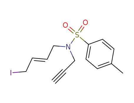 N-(E)-4-iodo-2-butenyl-N-propargyl-p-toluenesulfonamide