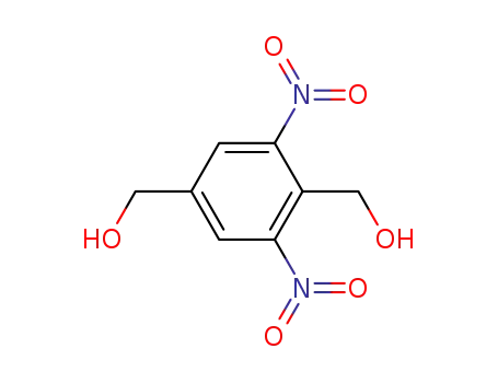 Molecular Structure of 171809-19-1 (2,6-Dinitro-1,4-benzenedimethanol)