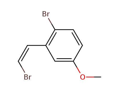 Benzene, 1-bromo-2-[(1Z)-2-bromoethenyl]-4-methoxy-