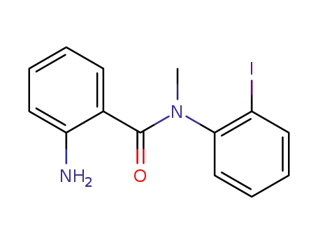 Benzamide, 2-amino-N-(2-iodophenyl)-N-methyl-